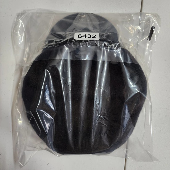 Greek Fisherman Cap Wool Black Authentic Size 7 - Picture 6 of 6